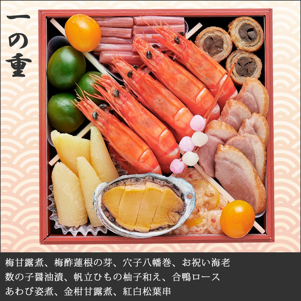おせち　雅　一の重